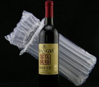 红葡萄酒为什么必须应用防震气柱袋包裝?